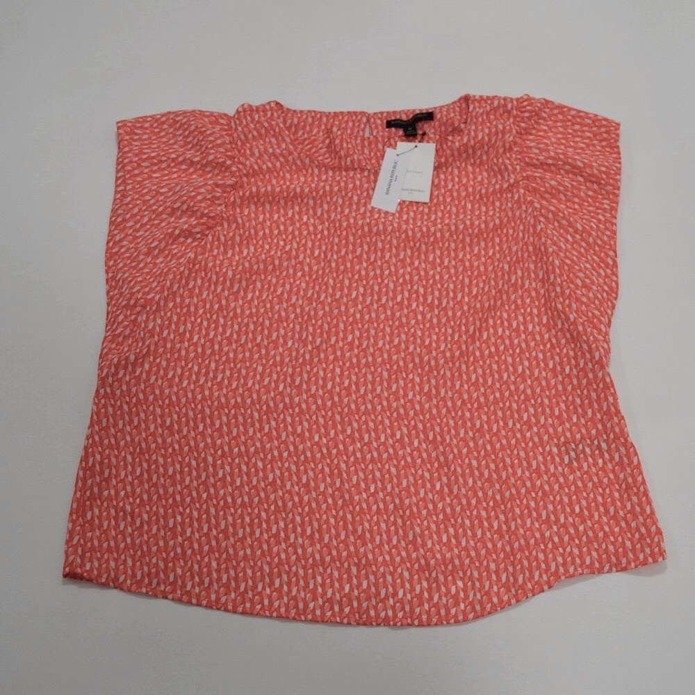BANANA REPUBLIC Ruched Shoulder Top (New)